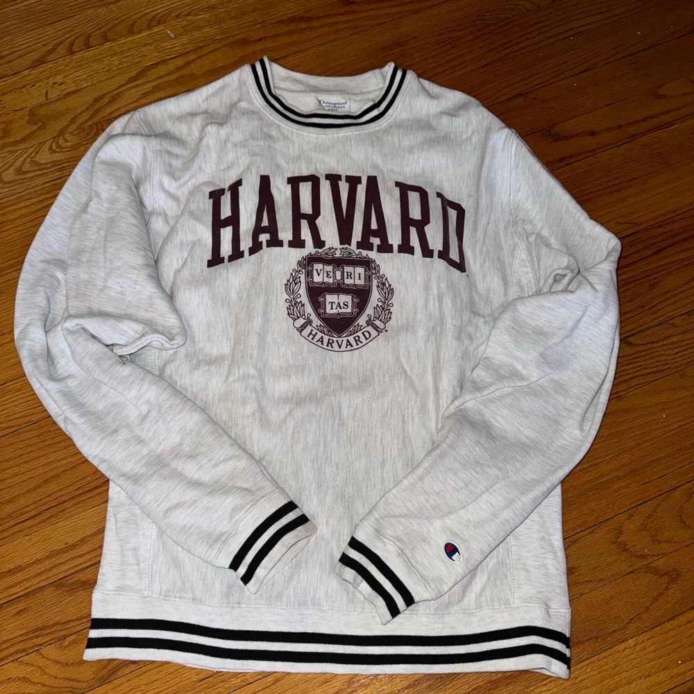 Oversize harvard sweatshirt